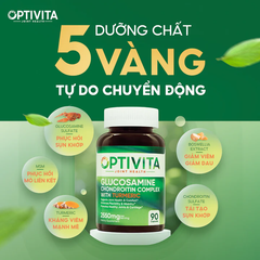 Viên Bổ Trợ Xương Khớp Optivita Glucosamine Chondroitin Complex with Turmeric
