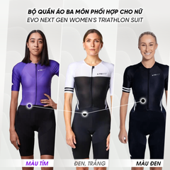 Bộ Quần Áo Ba Môn Phối Hợp Cho Nữ - Evo Next Gen Women's Triathlon Suit 