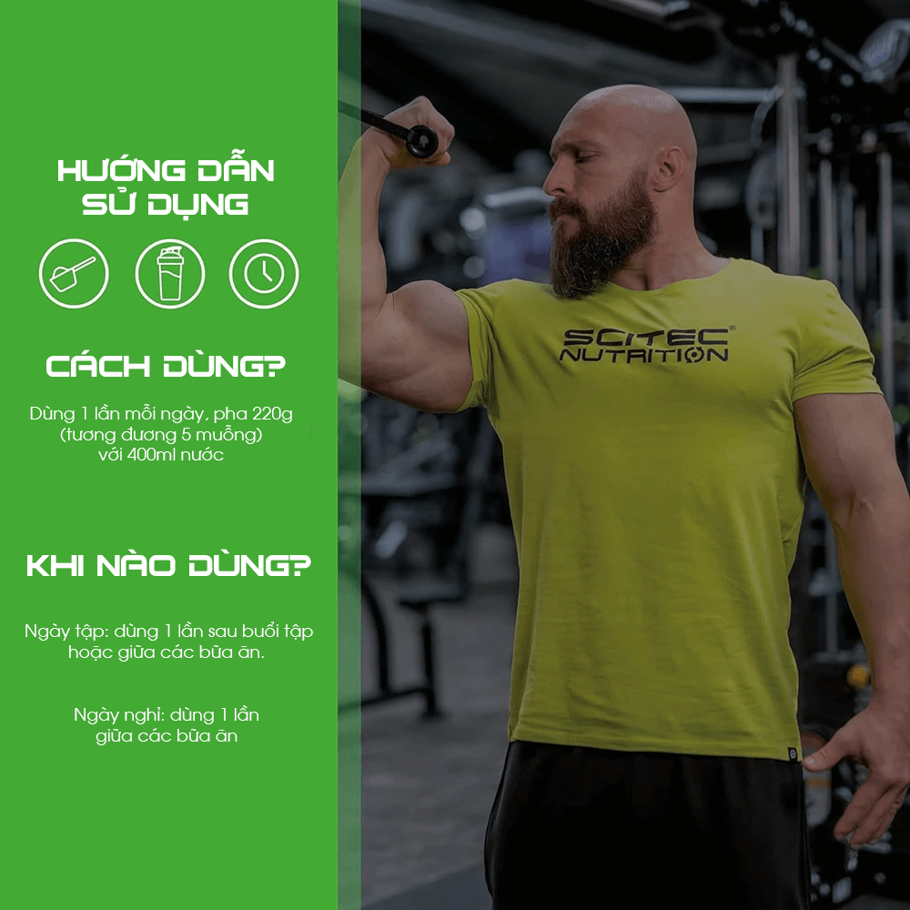 Sữa Tăng Cân Tăng Cơ Scitec Nutrition Jumbo 3520g