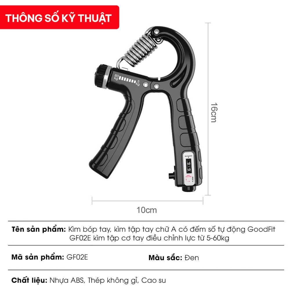 Kìm tập tay chữ A có đếm số tự động GoodFit GF02E