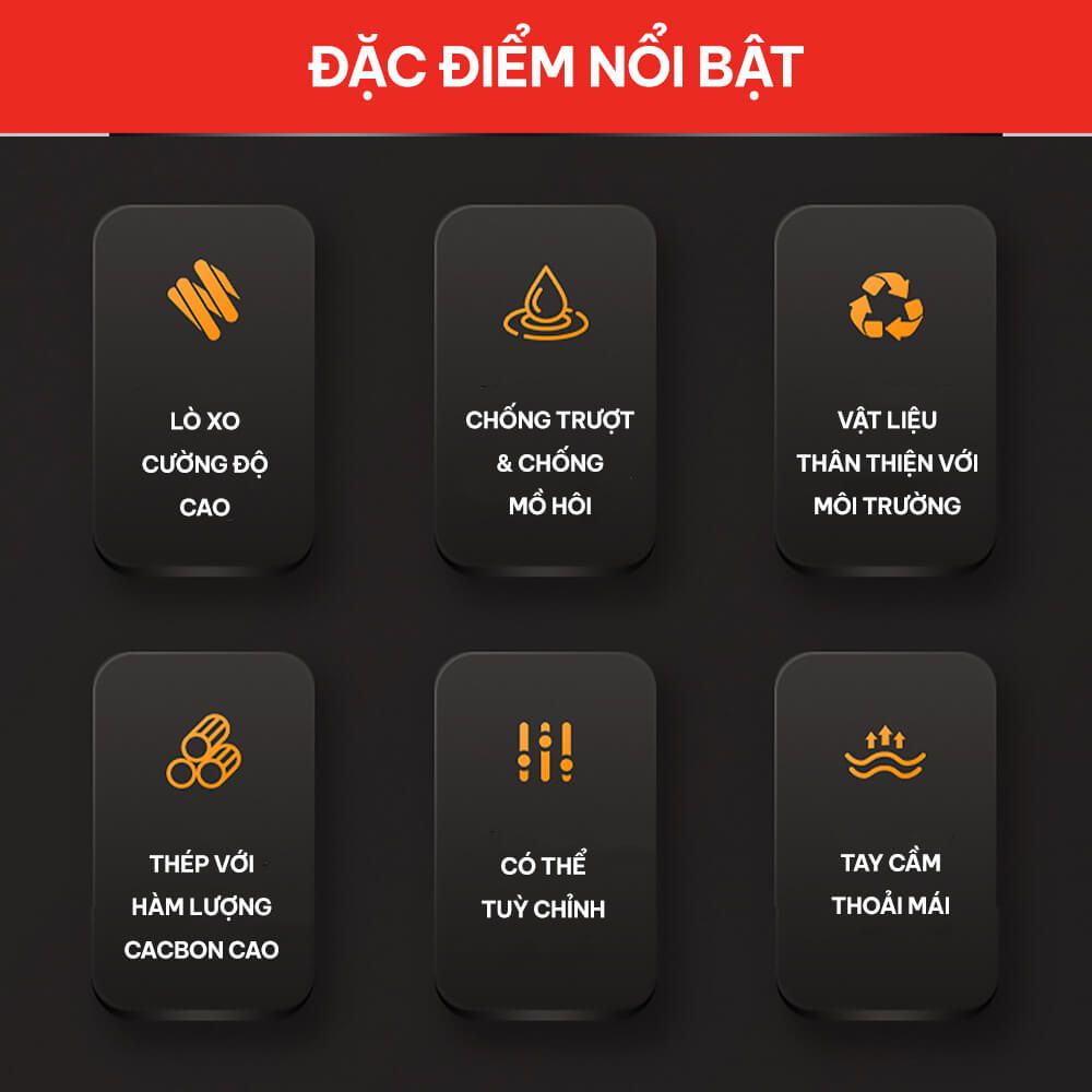 Kìm tập tay chữ A có đếm số tự động GoodFit GF02E