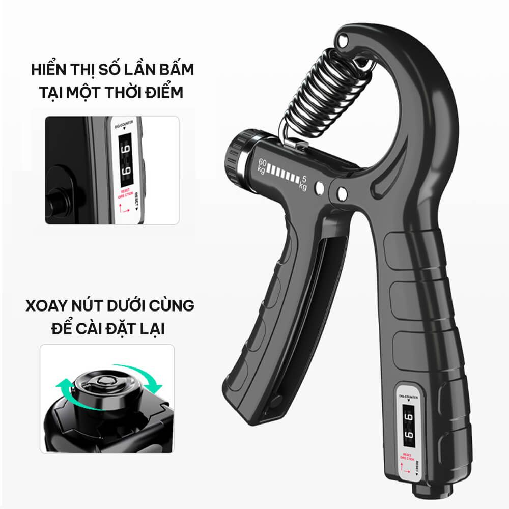 Kìm tập tay chữ A có đếm số tự động GoodFit GF02E