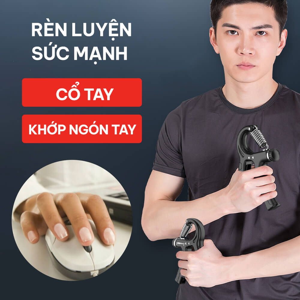 Kìm tập tay chữ A có đếm số tự động GoodFit GF02E