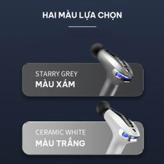 Máy massage cầm tay chính hãng GOODFIT GF01MG có tay cầm trợ lực có thể tháo rời