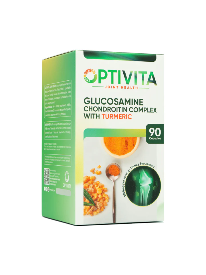 Viên Bổ Trợ Xương Khớp Optivita Glucosamine Chondroitin Complex with Turmeric