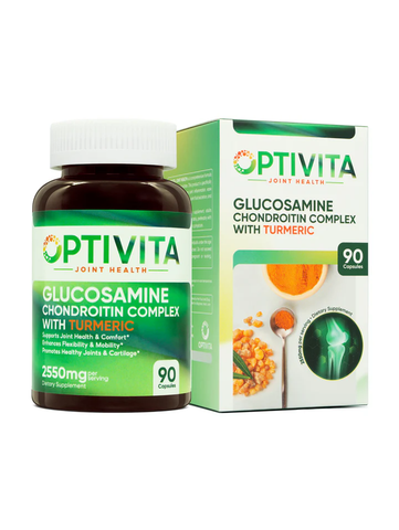 Viên Bổ Trợ Xương Khớp Optivita Glucosamine Chondroitin Complex with Turmeric