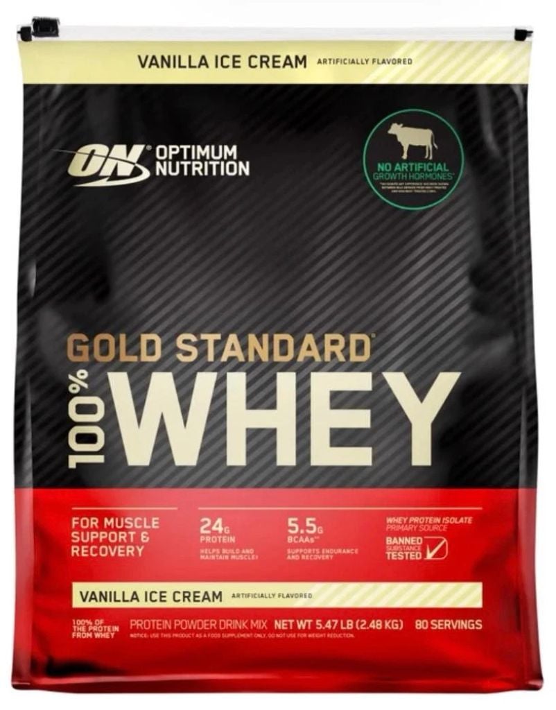 Sữa Tăng Cơ ON Gold Standard 100% Whey 5.6lbs (2.48kg)