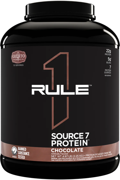 Sữa Tăng Cơ Giảm Mỡ Rule One Protein R1 Source7 Protein Mùi Vani 4.98 lbs