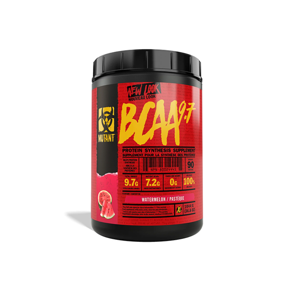 Sữa tăng sức bền phục hồi chống đau mỏi cơ Mutant BCAA 9.7 Hộp 1044g
