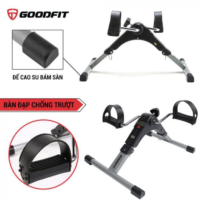 Xe đạp thể dục mini tại nhà gấp gọn GoodFit GF002MB