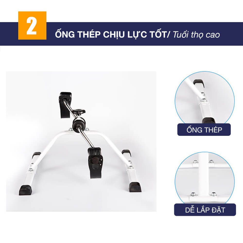 Xe đạp thể dục mini tại nhà gấp gọn GoodFit GF003MB