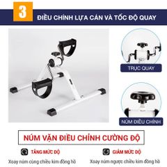 Xe đạp thể dục mini tại nhà gấp gọn GoodFit GF003MB