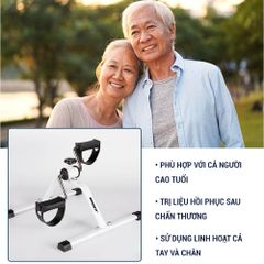 Xe đạp thể dục mini tại nhà gấp gọn GoodFit GF003MB