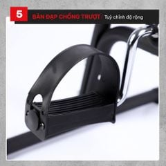 Xe đạp thể dục tại nhà, tập chân tập tay phục hồi chức năng GoodFit GF004PE