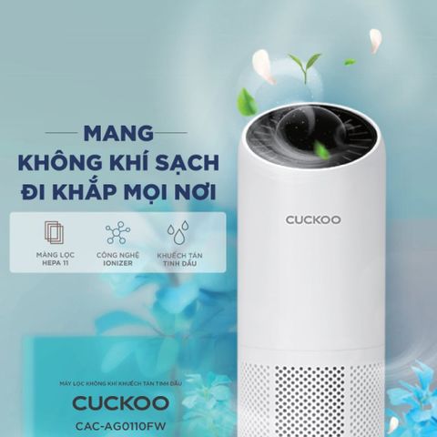 Máy lọc không khí Cuckoo CAC-AG0110FW/WHCKV