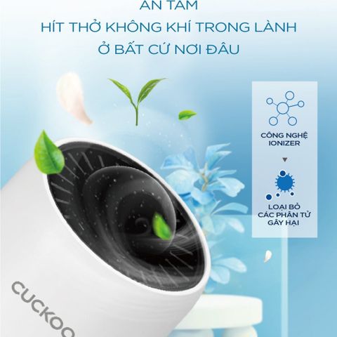 Máy lọc không khí Cuckoo CAC-AG0110FW/WHCKV