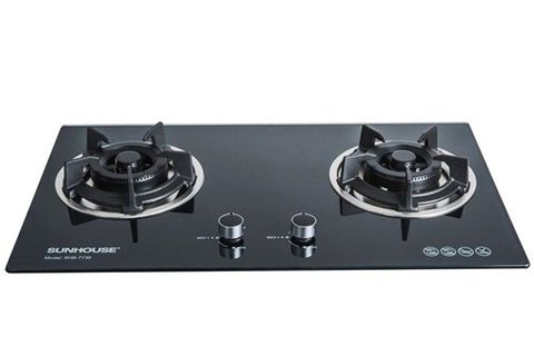 BẾP GAS ÂM KÍNH SUNHOUSE SHB7736
