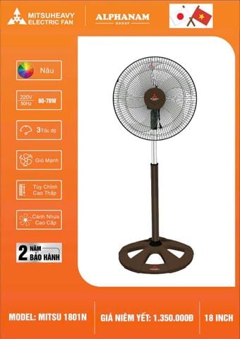Quạt cây Mitsuheavy Mitsu-1801N