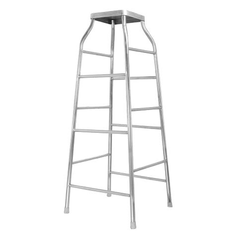 Ghế đốt nhang Qui Phúc inox DELI phi 32 mặt vuông