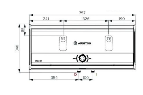 Máy Nước Nóng Ariston Slim 3 SL3 RS 30L VN 30 Lít