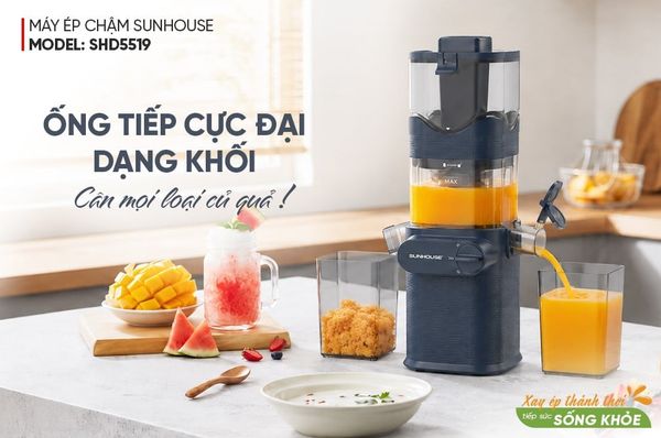 Máy ép chậm SUNHOUSE SHD5519 ĐÀ NẴNG