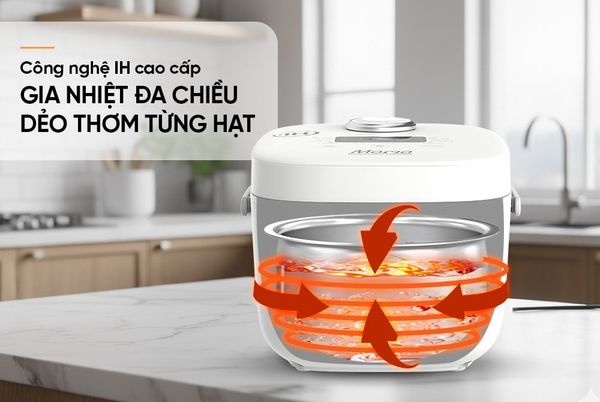 Nồi cơm điện cao tần 1.5L SUNHOUSE MAMA SHD8857