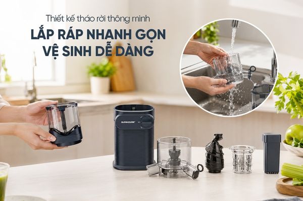 Máy ép chậm SUNHOUSE SHD5519 ĐÀ NẴNG