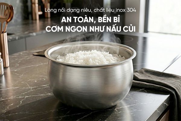 Nồi cơm điện cao tần 1.5L SUNHOUSE MAMA SHD8857