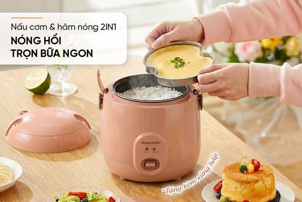 Nồi Cơm Điện 0.4L Sunhouse SHD8206O đà nẵng
