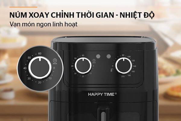 Nồi chiên không dầu 6.5L Happy Time HTD4024 ĐÀ NẴNG