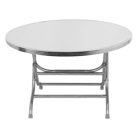 Bàn inox FELIX 1m2 6U 201 cạnh vuông - Chiếc lá Quy Phúc 1000003840