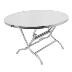 Bàn inox DELI 1m2 201 cạnh vuông Quy Phúc 1000000001