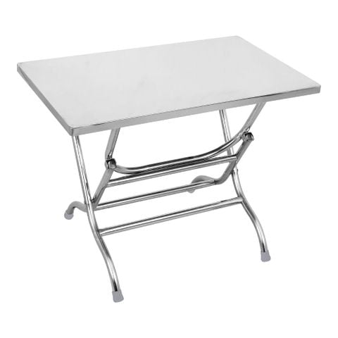 Bàn inox DONA 700 x 1200 (mm) chân cao Quy Phúc 1000000012