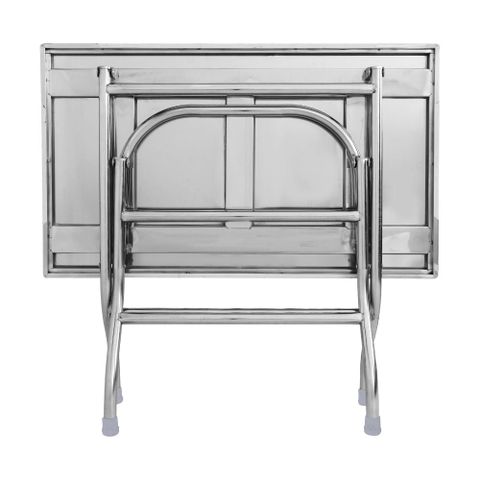 Bàn inox DONA 700 x 1200 (mm) chân cao Quy Phúc 1000000012