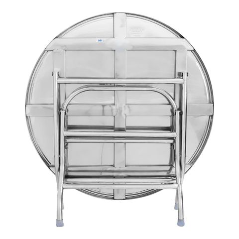 Bàn inox FELIX 1m2 6U 201 cạnh vuông - Chiếc lá Quy Phúc 1000003840