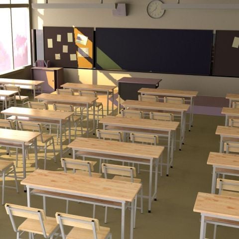 Bộ bàn học sinh ghế rời ( cấp 1+2+3) Quy Phúc 1000001658