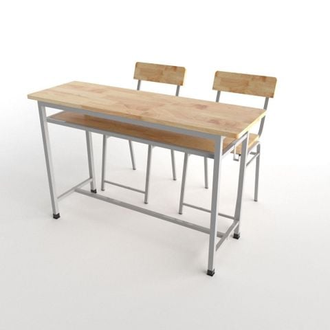 Bộ bàn học sinh ghế rời ( cấp 1+2+3) Quy Phúc 1000001658
