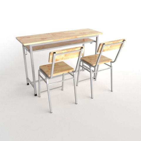 Bộ bàn học sinh ghế rời ( cấp 1+2+3) 1000001658