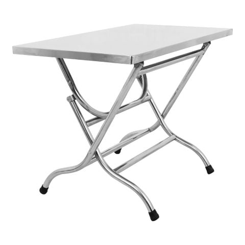 Bàn inox WIN 600 x 1000 (mm) chân lùn Quy Phúc 1000000056