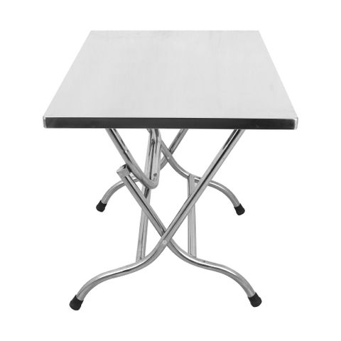 Bàn inox WIN 500 x 800 (mm) chân lùn phi 32 Quy Phúc 1000000054