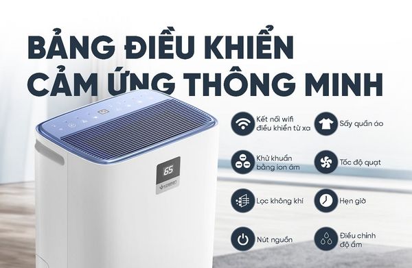 Máy hút ẩm lọc không khí Kosmen KM-30N 30 lít/ngày Đà Nẵng