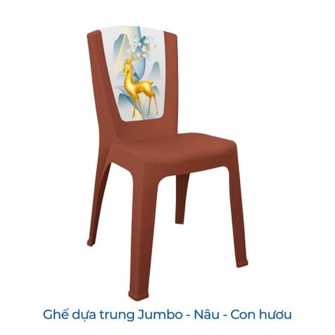 Ghế nhựa dựa trung Jumbo 1000003495