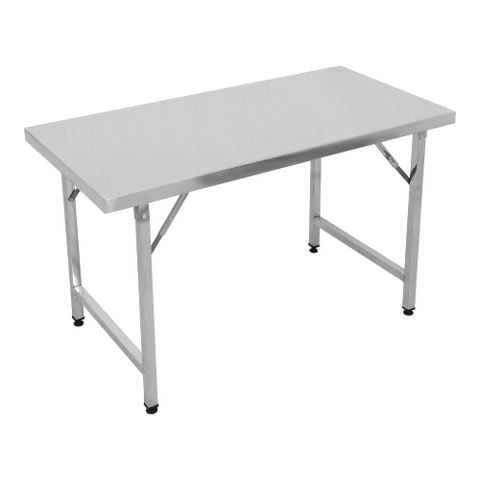 Bàn inox FELIX chân xếp THÁI 800 x 1800 (mm) Quy Phúc 1000001500