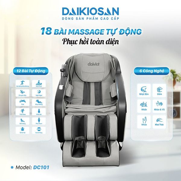 Ghế massage Daikiosan DC101&nbsp;đà nẵng thanh khê