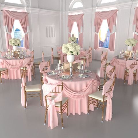 Ghế sắt Bamboo mâm - Nhũ vàng Quy Phúc 1000000117