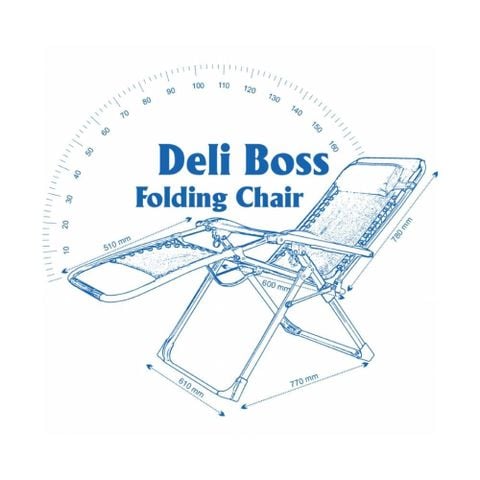 Ghế thư giãn du lịch DELI Boss