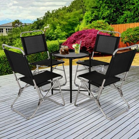 Ghế xếp lưới inox Win S - Caro lớn Quy Phúc 1000002763