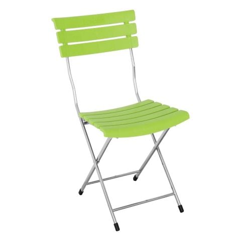 Ghế xếp nhựa 8 nan inox