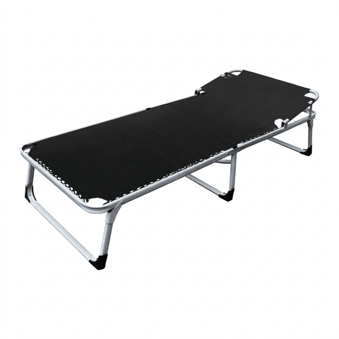 Giường lưới xếp Deli King - Đen 1000001746