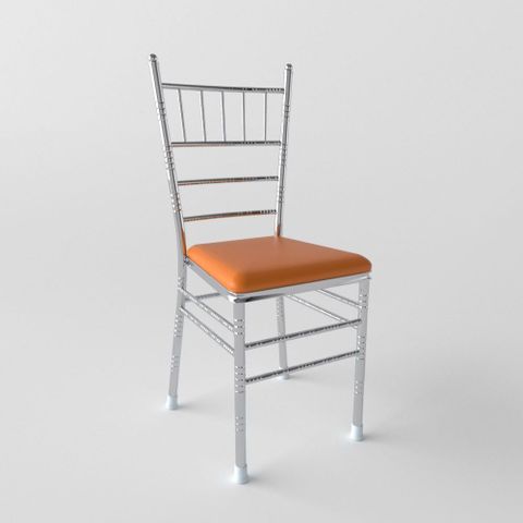 Ghế sắt nhũ vàng DELI Bamboo - (Đỏ) Quy Phúc 1000000411